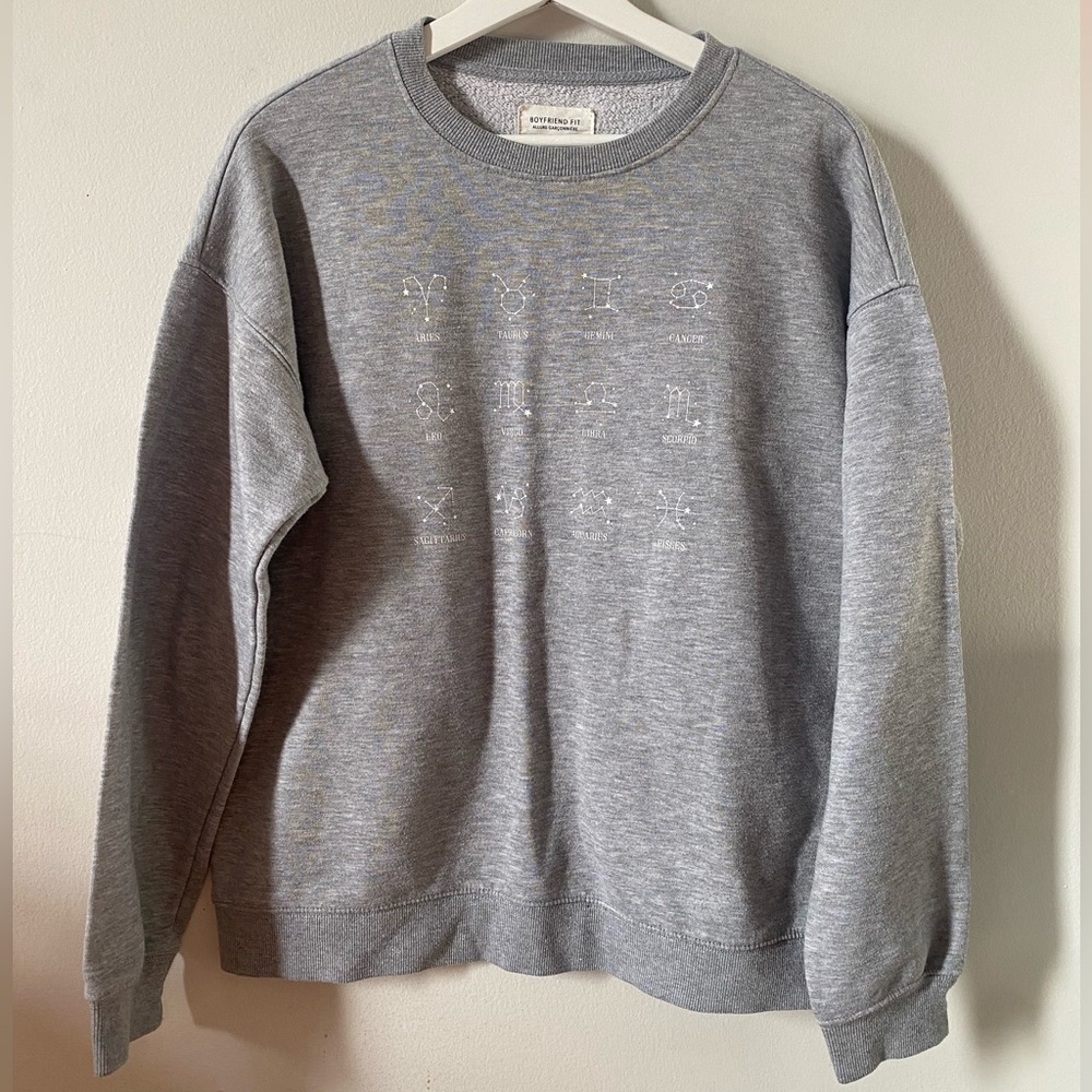 Heather Gray Horoscope Sweatshirt